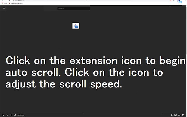 اسکرول خودکار آسان از فروشگاه وب Chrome برای اجرای آنلاین با OffiDocs Chromium