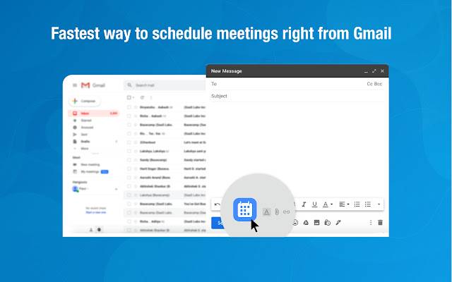 EasyCalendar de Chrome web store se ejecutará con OffiDocs Chromium en línea