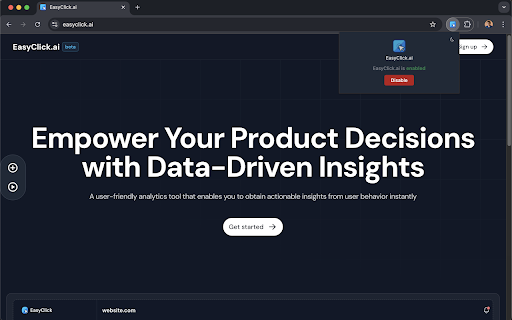 EasyClick.ai  from Chrome web store to be run with OffiDocs Chromium online
