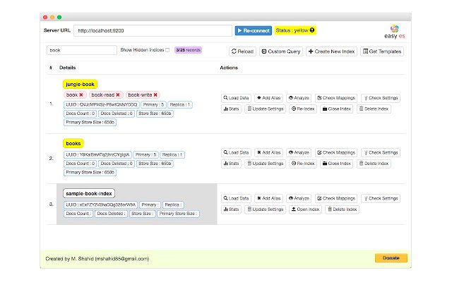 Easy ES!  from Chrome web store to be run with OffiDocs Chromium online