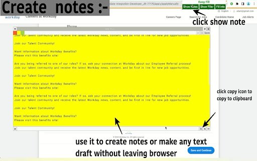 Easy Fill  from Chrome web store to be run with OffiDocs Chromium online
