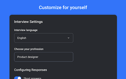 EasyInterview: ChatGPT for Google Meet  from Chrome web store to be run with OffiDocs Chromium online