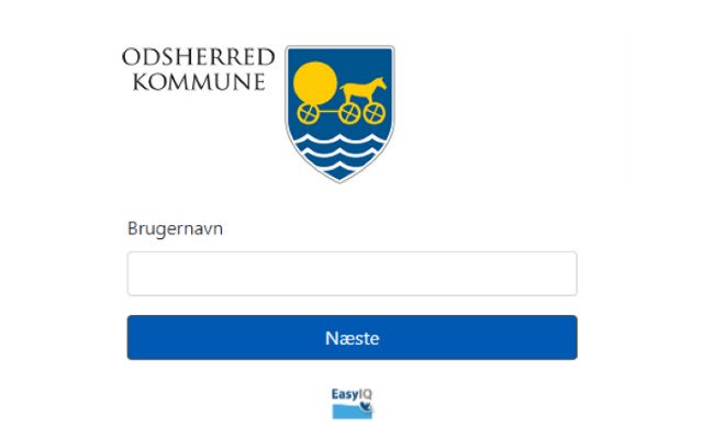 EasyIQ IdP – Odsherred Kommune ze sklepu internetowego Chrome do uruchomienia z OffiDocs Chromium online