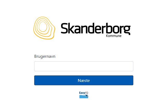 EasyIQ IdP – Skanderborg Kommune aus dem Chrome-Webshop, der mit OffiDocs Chromium online betrieben werden soll
