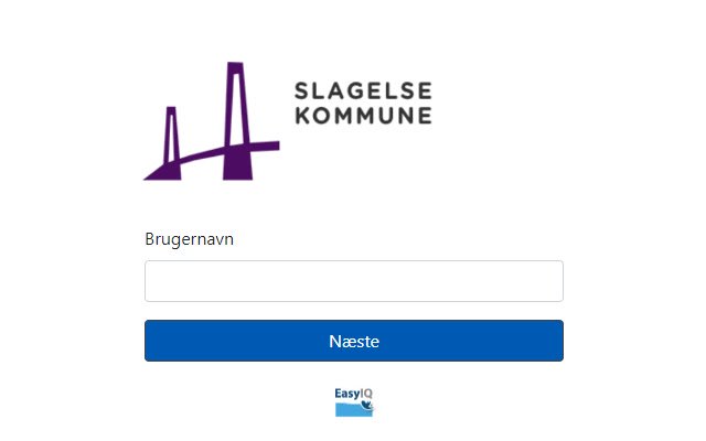 EasyIQ IdP – Slagelse Kommune từ cửa hàng Chrome trực tuyến sẽ được chạy bằng OffiDocs Chrome trực tuyến
