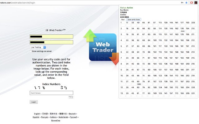 Accesso semplice per Interactive Broker dal negozio web Chrome da eseguire con OffiDocs Chromium online