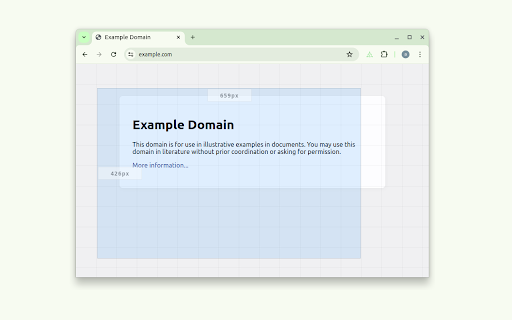 Easy Page Ruler  from Chrome web store to be run with OffiDocs Chromium online