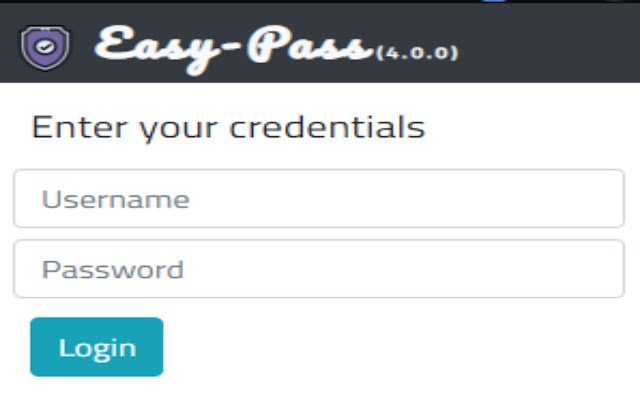 Easy Pass desde la tienda web de Chrome se ejecutará con OffiDocs Chromium en línea