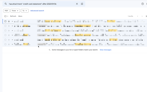 Easy Peasy Search For Gmail  from Chrome web store to be run with OffiDocs Chromium online
