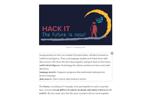 EasyRead Buddy  from Chrome web store to be run with OffiDocs Chromium online