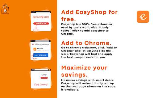 Easy Shop  from Chrome web store to be run with OffiDocs Chromium online Easy Shop  from Chrome web store to be run with OffiDocs Chromium online