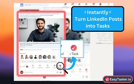 EasyTasker.io for Asana  from Chrome web store to be run with OffiDocs Chromium online
