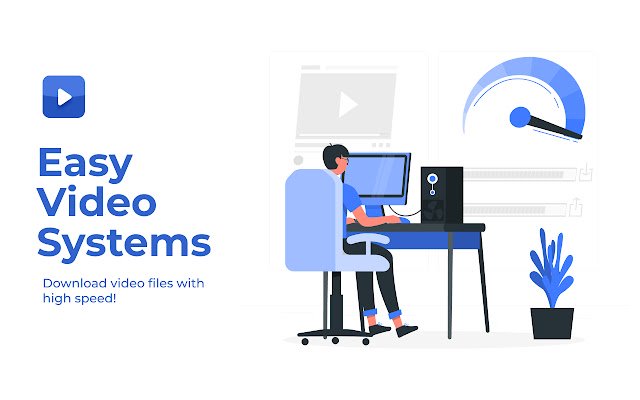 Fáciles sistemas de video de Chrome web store para ejecutarse con OffiDocs Chromium en línea