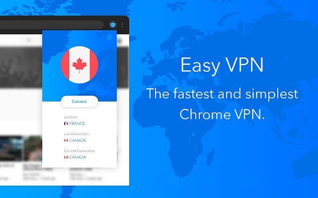 EasyVPN การเชื่อมต่อที่ปลอดภัยสำหรับเว็บจาก Chrome เว็บสโตร์ที่จะรันด้วย OffiDocs Chromium ออนไลน์