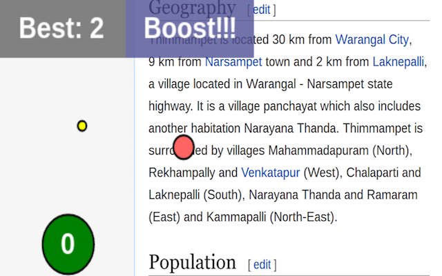 ईट एवरीव्हेयर फ्रॉम क्रोम वेब स्टोर को ऑनलाइन ऑफीडॉक्स क्रोमियम के साथ चलाया जाएगा