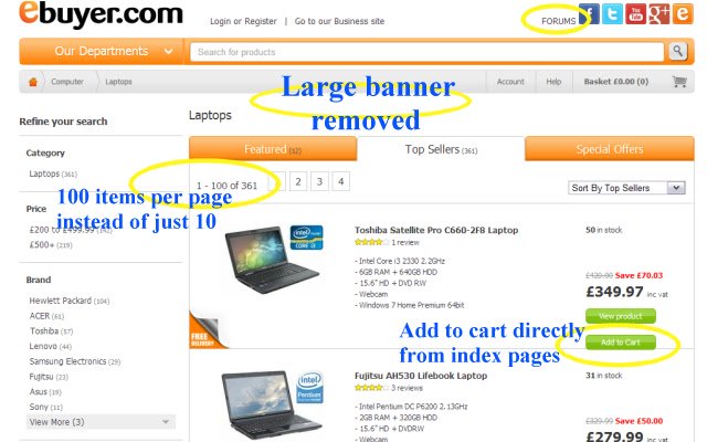 eBuyer Tidy mula sa Chrome web store na tatakbo sa OffiDocs Chromium online