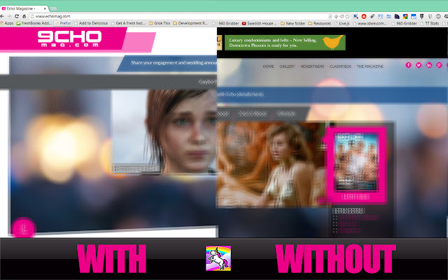 Echo Mag Banner Block de la boutique en ligne Chrome à exécuter avec OffiDocs Chromium en ligne
