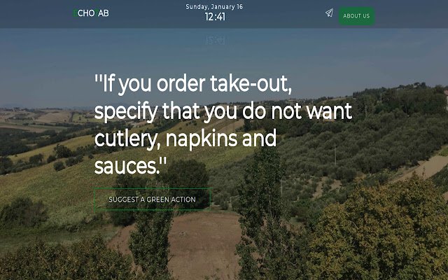 EchoTab  from Chrome web store to be run with OffiDocs Chromium online