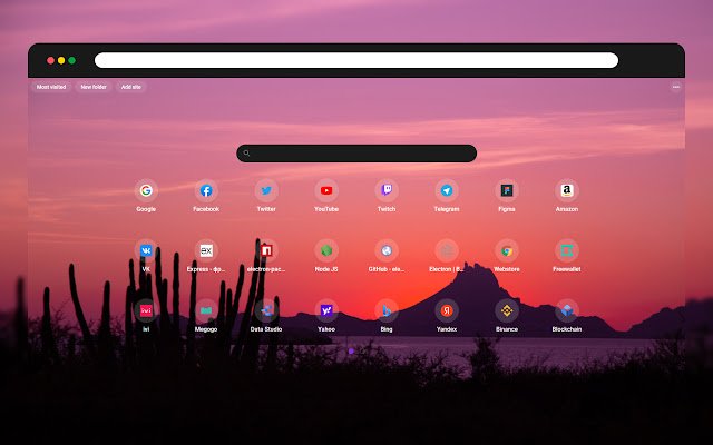 Eclipse Tab New Tab  from Chrome web store to be run with OffiDocs Chromium online