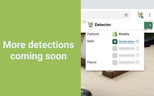 E commerce detector: Shopify/WooCommerce/Wix  from Chrome web store to be run with OffiDocs Chromium online