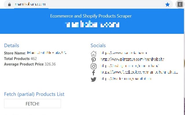 Ecommerce Inspector for Shopify and more  from Chrome web store to be run with OffiDocs Chromium online