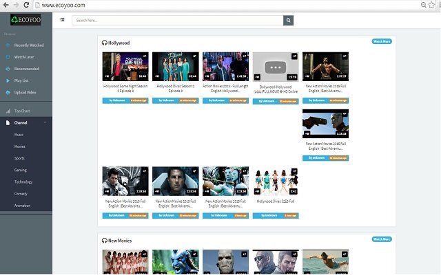 EcoYoo تماشای ویدیوها و صرفه جویی در مصرف انرژی از فروشگاه وب Chrome برای اجرا با OffiDocs Chromium به صورت آنلاین