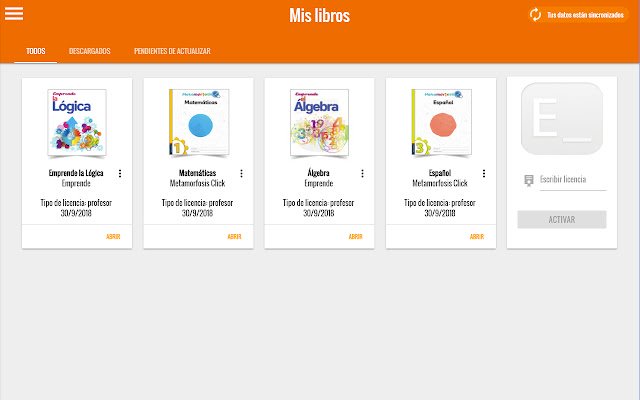 Edelvives Digital  from Chrome web store to be run with OffiDocs Chromium online