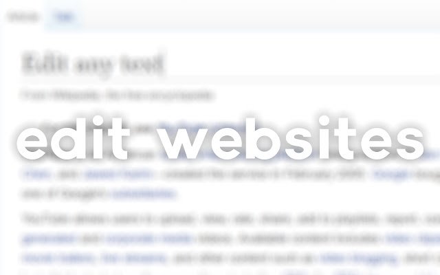 EditIt da Chrome Web Store para ser executado com OffiDocs Chromium online