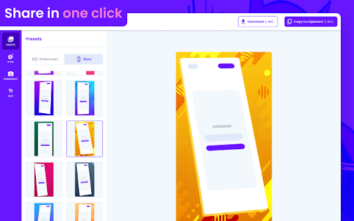 Edit  screenshot your page with SLAP!  from Chrome web store to be run with OffiDocs Chromium online