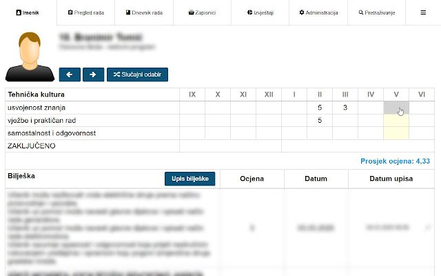 e Dnevnik Plus za nastavnike  from Chrome web store to be run with OffiDocs Chromium online