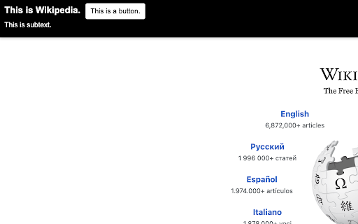 Educational Banner Extension  from Chrome web store to be run with OffiDocs Chromium online