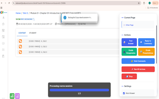 Edunext Premium Auto  from Chrome web store to be run with OffiDocs Chromium online