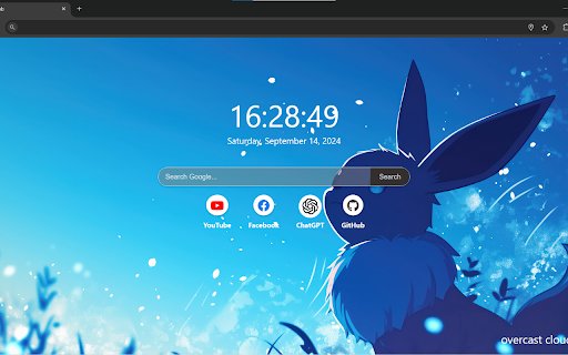 Eevee Night Sky from Chrome web store to be run with OffiDocs Chromium online Eevee Night Sky from Chrome web store to be run with OffiDocs Chromium online