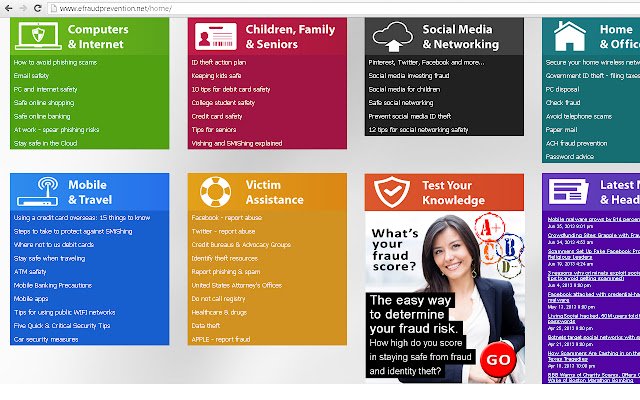 eFraud Prevention  from Chrome web store to be run with OffiDocs Chromium online