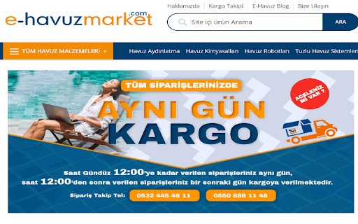 E Havuz Market  from Chrome web store to be run with OffiDocs Chromium online