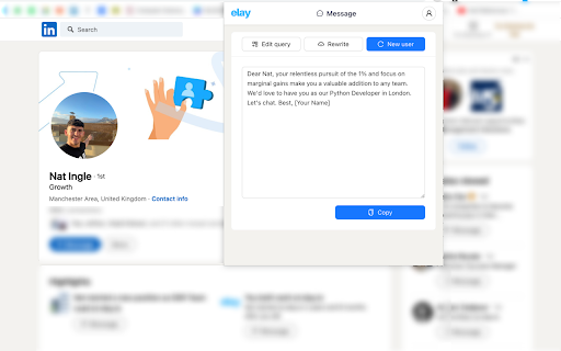 ElayGPT  from Chrome web store to be run with OffiDocs Chromium online