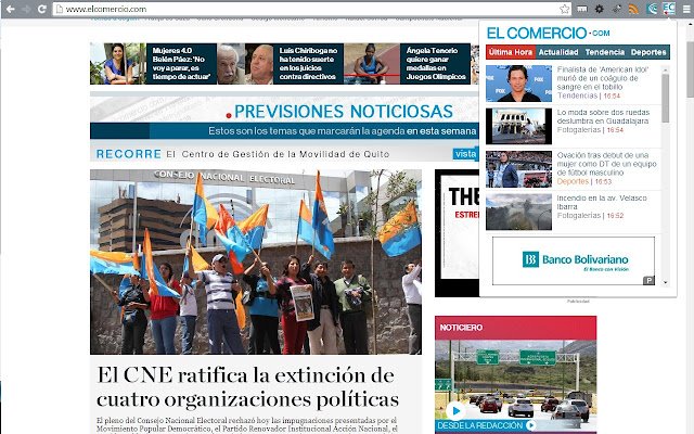 El Comercio from Chrome web store to be run with OffiDocs Chromium online El Comercio from Chrome web store to be run with OffiDocs Chromium online