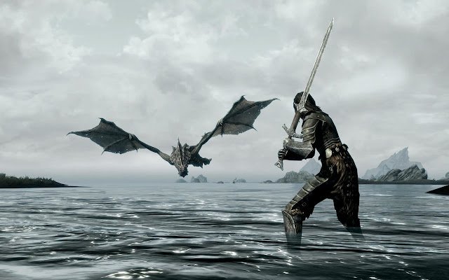 Elder Scrolls Skyrim  from Chrome web store to be run with OffiDocs Chromium online