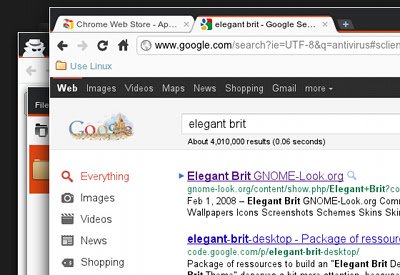 Brit elegant din magazinul web Chrome va fi rulat cu OffiDocs Chromium online