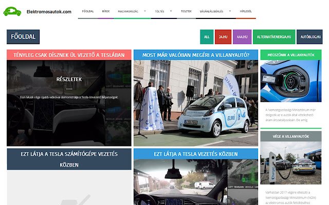 Elektromos auto-huur kezdőlapnak! uit de Chrome-webwinkel om te gebruiken met OffiDocs Chromium online