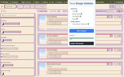 Element Inspector  from Chrome web store to be run with OffiDocs Chromium online