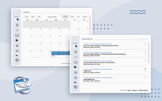 Elite Post Scheduler uit de Chrome-webwinkel voor gebruik met OffiDocs Chromium online