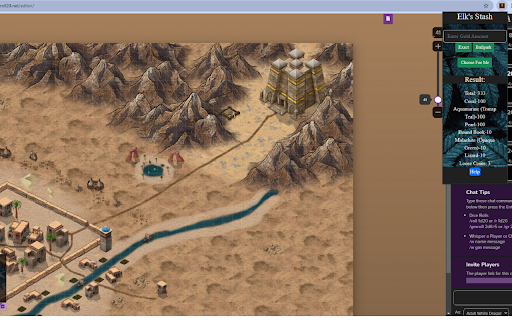 Elks Stash: Dnd Loot Generator  from Chrome web store to be run with OffiDocs Chromium online