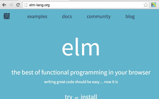 Chrome ウェブストアの elm 検出器を OffiDocs Chromium online で実行する
