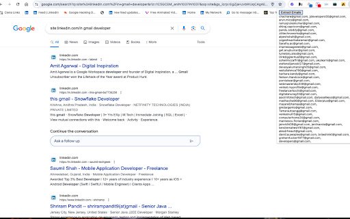 Email Extractor By SS  from Chrome web store to be run with OffiDocs Chromium online
