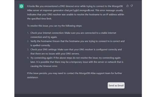 Email Helper  from Chrome web store to be run with OffiDocs Chromium online