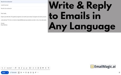 EmailMagic | AI Email Assistant  from Chrome web store to be run with OffiDocs Chromium online