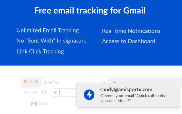 E-Mail-Tracker für GmailMailerPlex aus dem Chrome-Webstore zur Ausführung mit OffiDocs Chromium online