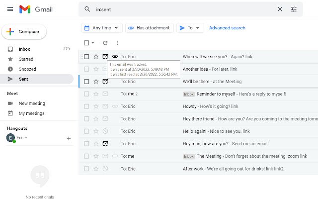 Email Tracking for Sales and Small Business  from Chrome web store to be run with OffiDocs Chromium online