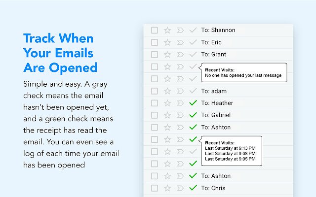 Email Tracking Tech  from Chrome web store to be run with OffiDocs Chromium online